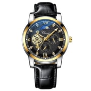 Chenxi Luxury Brand Watch Men Automatic Mechanical Tourbillon Clock Waterproof Leather Business Wristwatches Relogio Masculino - Mechanical Wristwatches