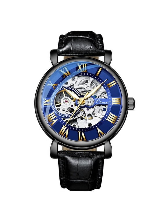 New Men's Watch Top Brand Luxury Waterproof Automatic Mechanical Wrist Watch For Men Business Skeleton Tourbillon Watches - Mechanical Wristwatches