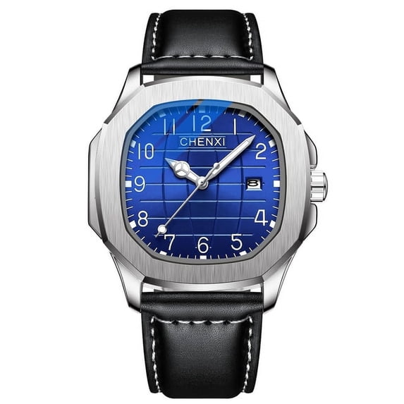 Chenxi New Men's Watches Luxury Waterproof Clock Date Sport Quartz Watch Men Leather Luminous Wrist Watch Relogio Masculino - Quartz Wristwatches