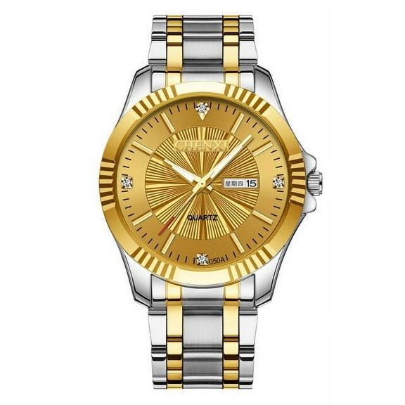 Chenxi Top Men Watches Fashion Waterproof Clock Luxury Brand Stainless Steel Date Quartz Watch Men Analog Business Wristwatch - Quartz Wristwatches