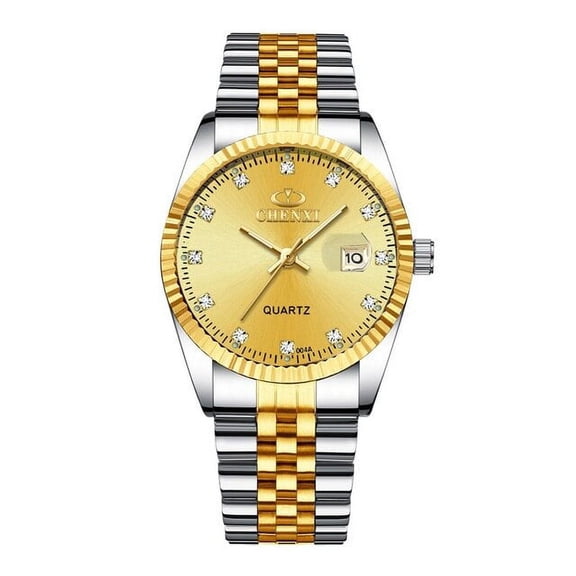 Chenxi Watch Men Fashion Quartz Clock Watches Mens Brand Luxury Full Steel Business Waterproof Watch 2022 New Relogio Masculino - Quartz Wristwatches