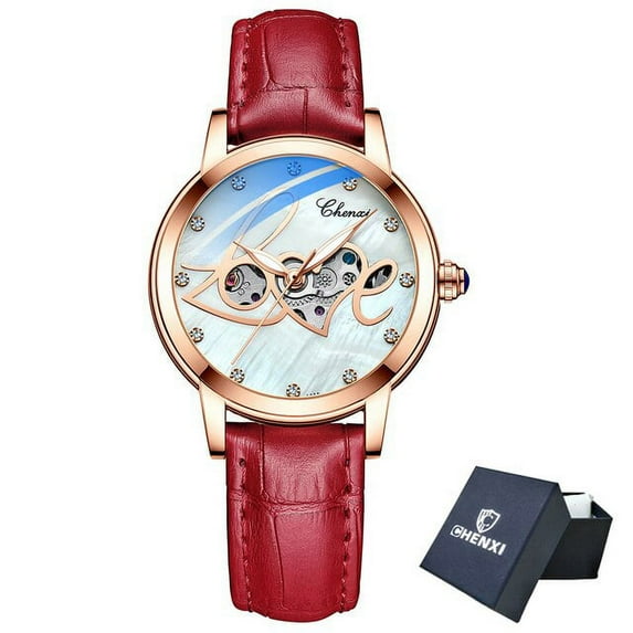 Chenxi Women Watches Mechanical Watch Stainless Steel Waterproof Automatic Clock Bracelet Ladies Luxury Brand Relogio Feminino - Mechanical Wristwatches