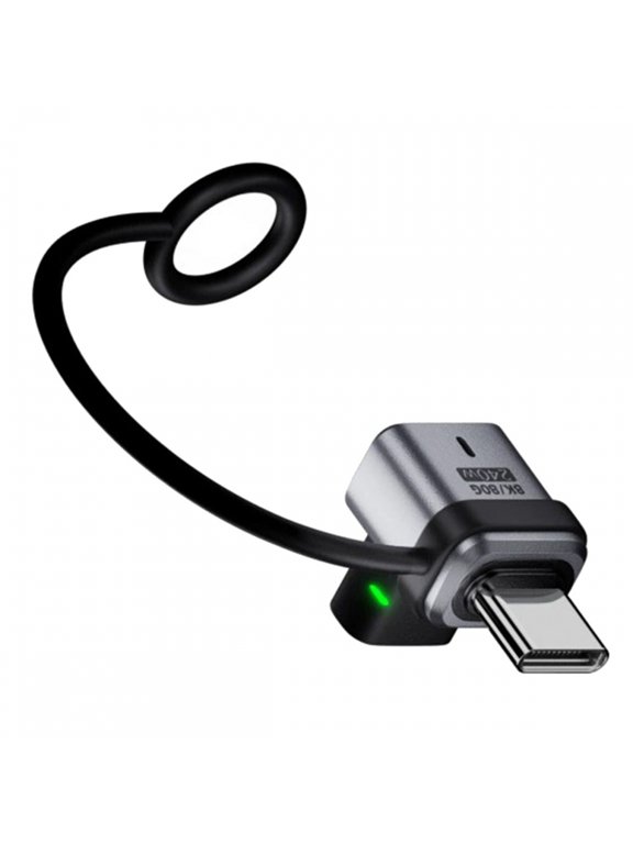 90 Degree USB5.0 80Gbps Male to Female Low Profile Down Up Angled Extension Adapter with Lanyard Keychain 240W 16K 8K 5K Compatible with USB4.0 Thunderbolt3/4/5
