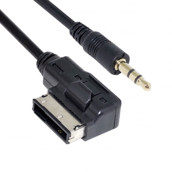 Chenyang AMI MDI to 3.5mm Audio AUX Male Music Cable Compatible with Benz 2008-2016 Music Interface 1.3m