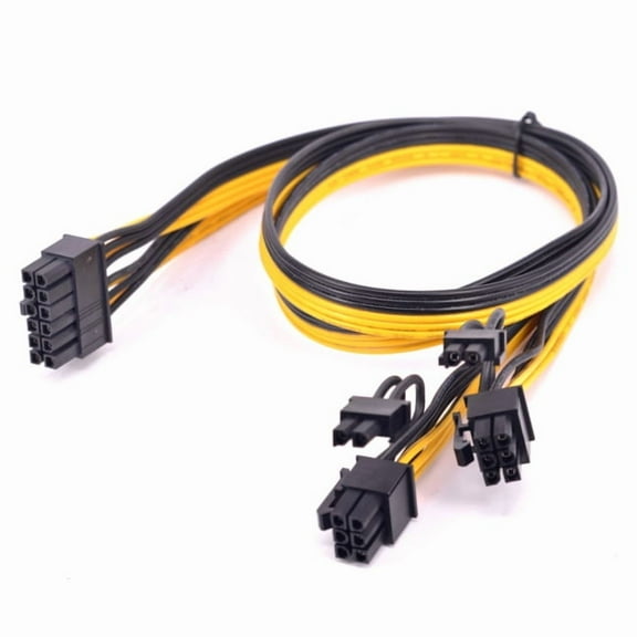 Chenyang CY 12Pin to ATX Dual 8Pin 6Pin Splitter GPU Graphics Card Modular Power Supply Cable for 3080 3090 AX850 AX750 AX650 Adapter