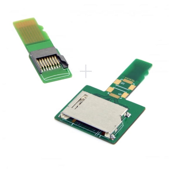 Chenyang CY 1Set SD TF Card Socket Female to Micro-SD TF Male Memory Card Kit Extension Adapter Testing Tools Extender Card