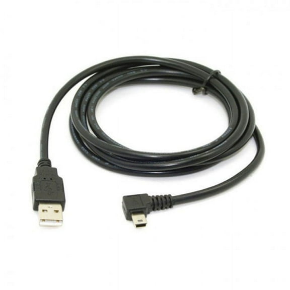 Chenyang CY 5pin Mini USB type Male Left Angled 90 degree to USB 2.0 male data charge cable 50cm