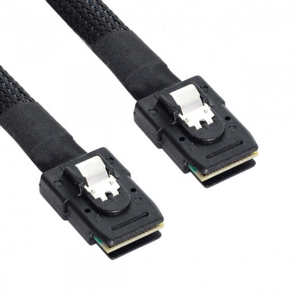 Chenyang CY 70cm Internal Mini SAS 36Pin SFF-8087 to Mini SAS 36pin SFF-8087 Server Hard Disk Raid Data Cable Cable