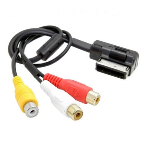 Chenyang CY AMI MMI to 3 RCA Audio Video Cable Female DVD Video Audio Input Cable for Audi A1 A7 A8 VW Car Cable