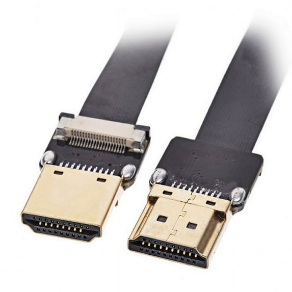 Chenyang CY CYFPV HDMI Type A Male to HDMI Male HDTV FPC Flat Cable for FPV HDTV Multicopter Aerial Photography