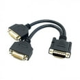 thumbnail image 1 of Chenyang CY DMS-59 Male to Dual DVI 24+5 Female Female Splitter Extension Cable for Graphics Cards Monitor Cable, 1 of 7
