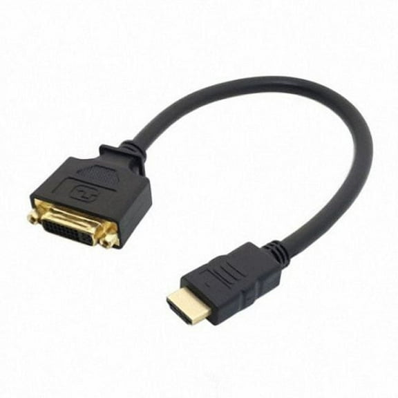 Chenyang CY DVI Female to HDMI Male Adapter Converter Cable for PC Laptop HDTV 10cm Adapter