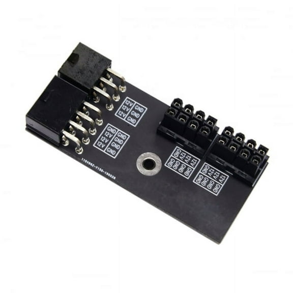 Chenyang CY Dual ATX 8Pin Female to 6+8pin Male 180 Degree Angled Power Adapter for NVIDIA 3080 3090 Graphics Card GPU Adapter