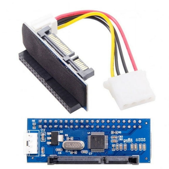 Chenyang CY IDE/PATA 40Pin Disk to SATA Female Converter Adapter PCBA for Desktop 3.5" Hard Disk Drive Card