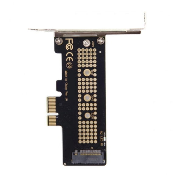 Chenyang CY Low Profile PCI-E 3.0 x1 Lane to M.2 NGFF M-Key SSD Nvme AHCI PCI Express Adapter Card Card