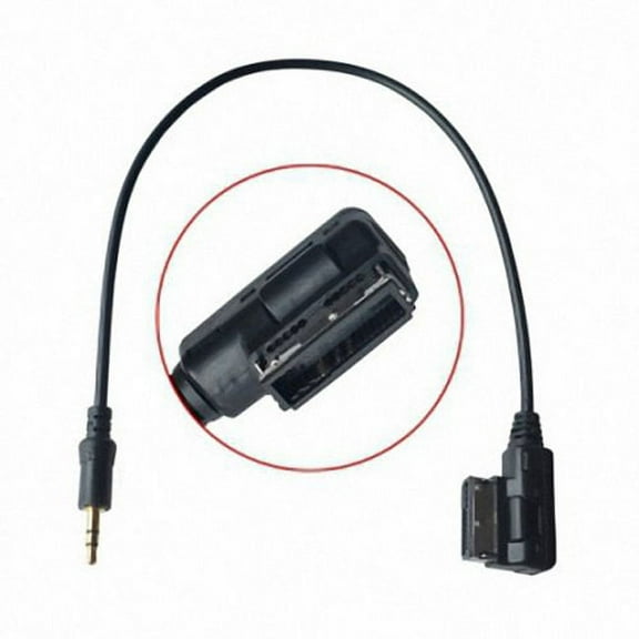 Chenyang CY Media In AMI MDI to Stereo 3.5mm Audio Aux Adapter Cable for Car VW AUDI 2014 A4 A6 Q5 Q7 iPhone5 iPad Mini Cable