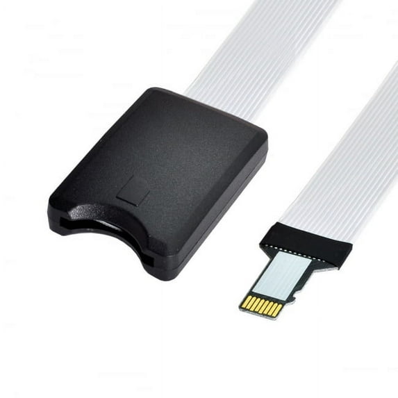 Chenyang CY Micro-SD TF Memory Card Kit Male to SD Female Extension Soft Flat FPC Cable Extender 25cm Cable