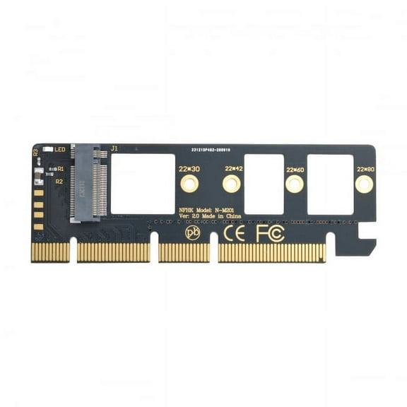Chenyang CY NGFF M-key NVME M.2 SSD to PCI-E Express 3.0 16x X4 Adapter without Bracket Card