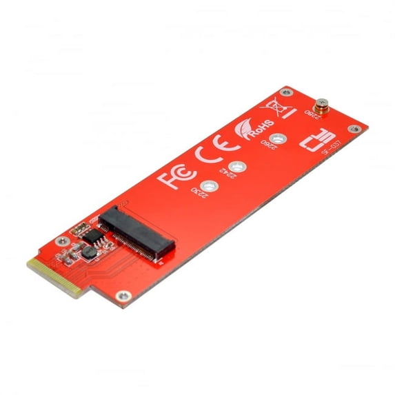 Chenyang CY NVMe NGFF M-key 4X Host Adapter to Ruler 1U GEN-Z EDSFF Short SSD E1.S Carrier Adapter Card