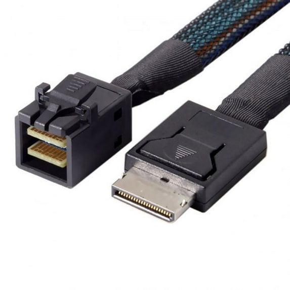 Chenyang CY OCuLink PCIe PCI-Express SFF-8611 4i to SFF-8643 SSD Data Active Cable 50cm Cable