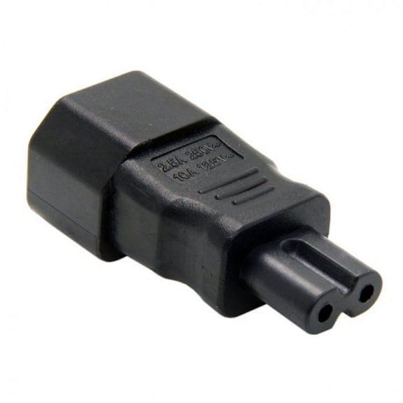 Chenyang CY Standard Molded IEC 320 C14 Socket to IEC C7 Plug AC Power Adapter Set UL Approved Adapter