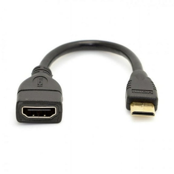 Chenyang CY Type C Mini HDMI Male to HDMI Female Extension for DV MP4 Camera DC DV Adapter