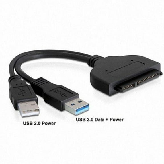 Chenyang CY USB 3.0 to SATA 22Pin 2.5" Hard Disk driver Adapter with extral USB Power Cable Cable