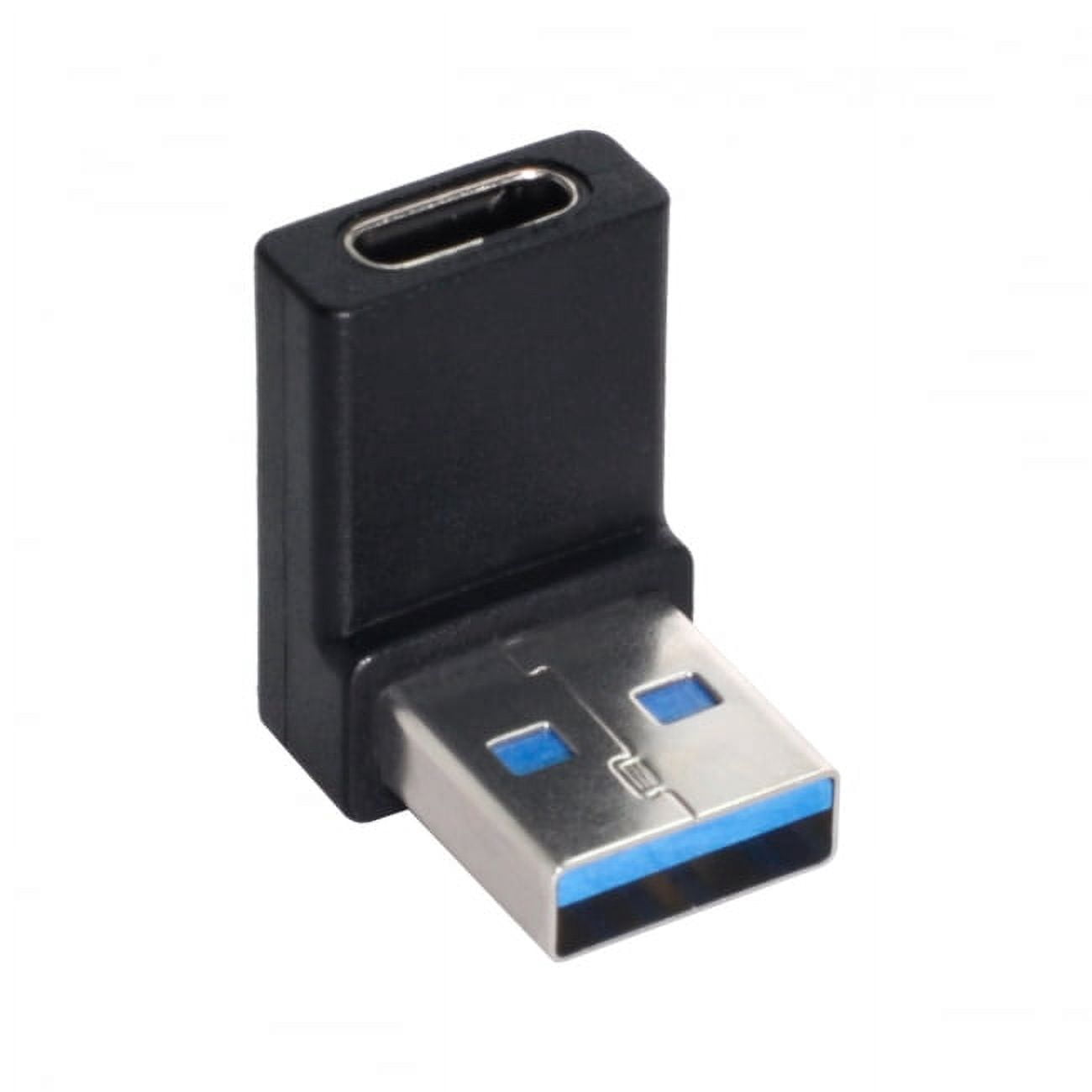 Chenyang CY USB-C Type C Female 90 Degree Down Angled to USB 3.0 A Male ...