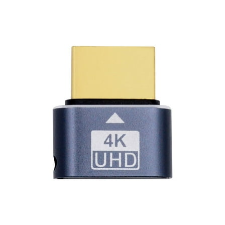 Chenyang CY Virtual Display Adapter 4K HDMI 1.4 DDC EDID Dummy Plug Headless Ghost Display Emulator HDTV 4K@60Hz