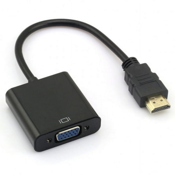 Chenyang CY hdmi Input to VGA Female output projectors monitors Adapter PC Laptop Black Cable