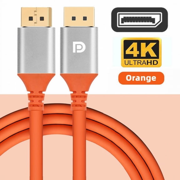 Chenyang DP 4K to DP Displayport Ultra Soft High Flex Monitor Cable Hyper Super Flexible Cord Male to Male for Computer Graphics Card