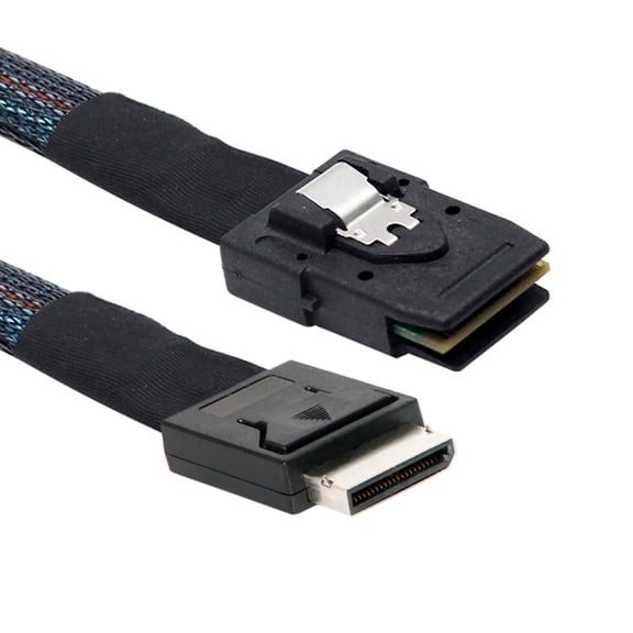 Chenyang Oculink PCIe PCI-Express SFF-8611 4i to SFF-8087 36Pin PCIE Slimline SSD Data Active Cable 50cm