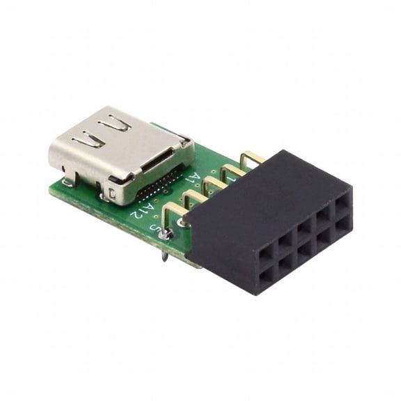 Chenyang Single Port USB 3.1 Type C USB-C Female to USB 2.0 Motherboard 9pin 10pin Header Adapter PCBA 480Mbps