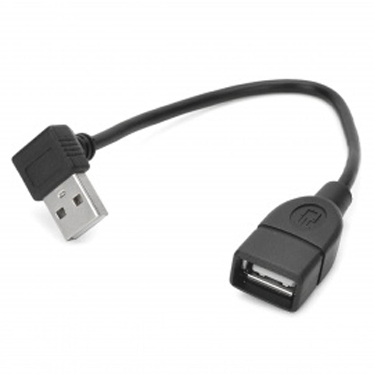 Chenyang USB 2.0 Type-A Male to USB Female M-F Extension Cable 20cm 90 ...