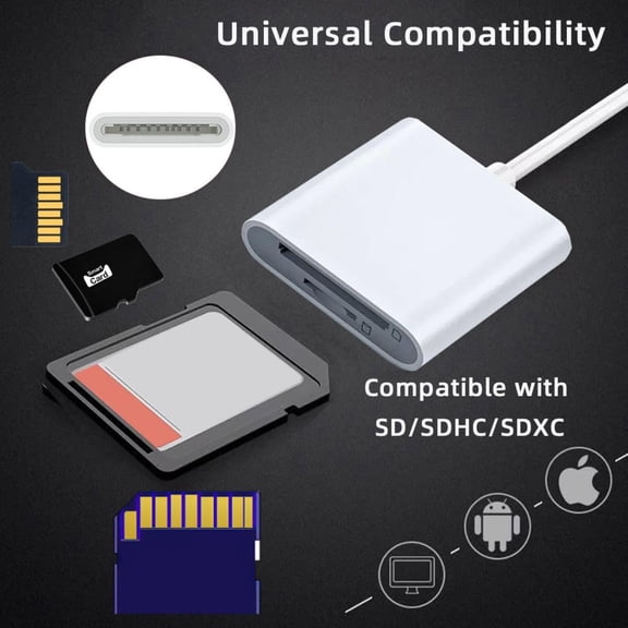 Chenyang USB 2.0 Type C USB-C to TF Micro SD SDXC SDHC Card Reader Adapter Compatible with Macbook Laptop Tablet Phone