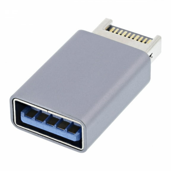 Chenyang USB 3.1 Front Panel Header Male Type-E to Type-A USB3.0 Female Motherboard Extension Data Adapter
