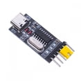 thumbnail image 1 of Chenyang USB-C Type-C Female To TTL Converter UART STC Module Serial Programmer CH340G CH340 3.3V 5V Adapter Replace PL-2303, 1 of 7