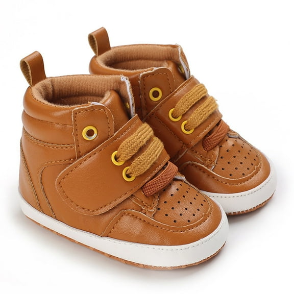 Chenyee Baby Ankle Boots Boys Girls Lightweight Mid Calf Booties Toddler Walking Shoes