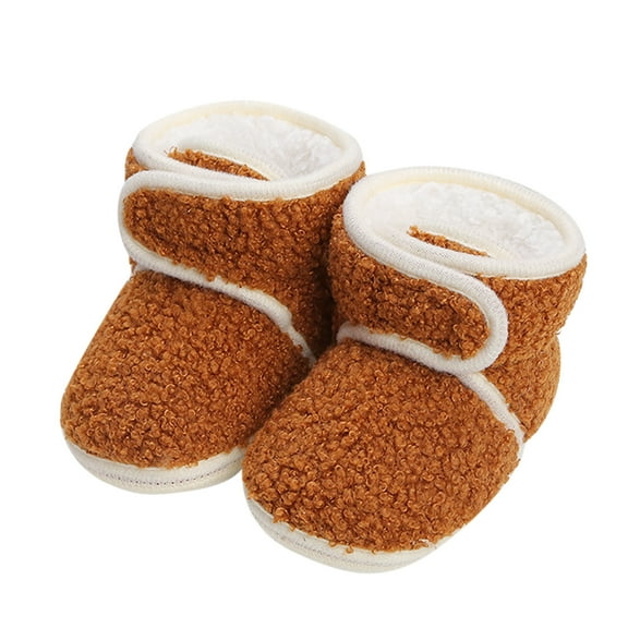 Chenyee Baby Booties Girls Boys Kids Cotton Slippers Non Slip Walking Shoes Warm Socks Shoes