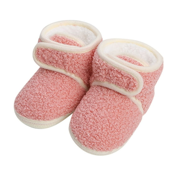 Chenyee Baby Booties Girls Boys Kids Cotton Slippers Non Slip Walking Shoes Warm Socks Shoes