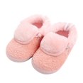 thumbnail image 1 of Chenyee Baby Boots for Girls Boys Comfortable Cotton Slippers Plush Warm Walking Socks Shoes, 1 of 4
