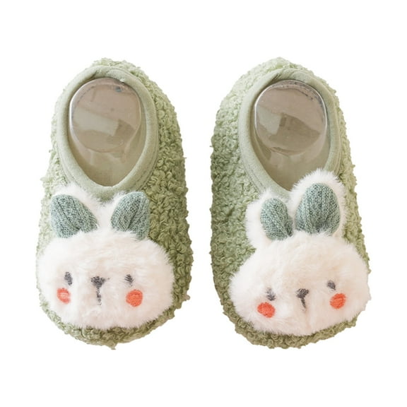 Chenyee Baby Cute Slipper Socks Toddler Non Slip Sock Shoes Winter Warm Lightweight Floor Infant Walking Shoes