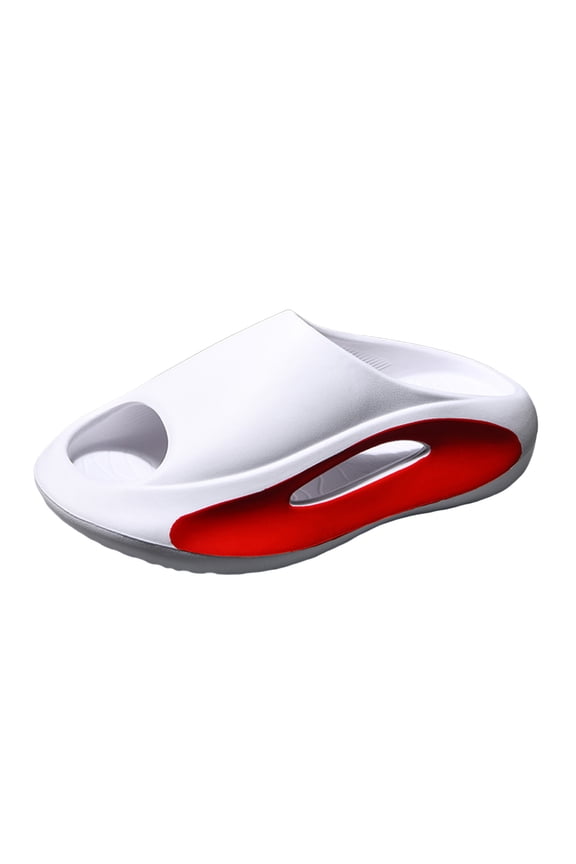 Comfortable Pillow Slippers for Men Women Platform Slide Sandal Non Slip Lightweight Shower Shoes