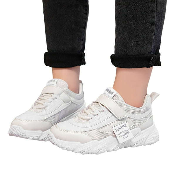 Chenyee Girls Shoes Non Slip Thick Sole Slip On Sneakers Comfortable Kids Orthopedic Tennis Athletic