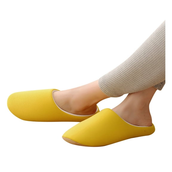 Chenyee House Slippers for Women Wide Width Soft Sole Lightweight Non Slip Indoor Warm Fuzzy Slide Shoes