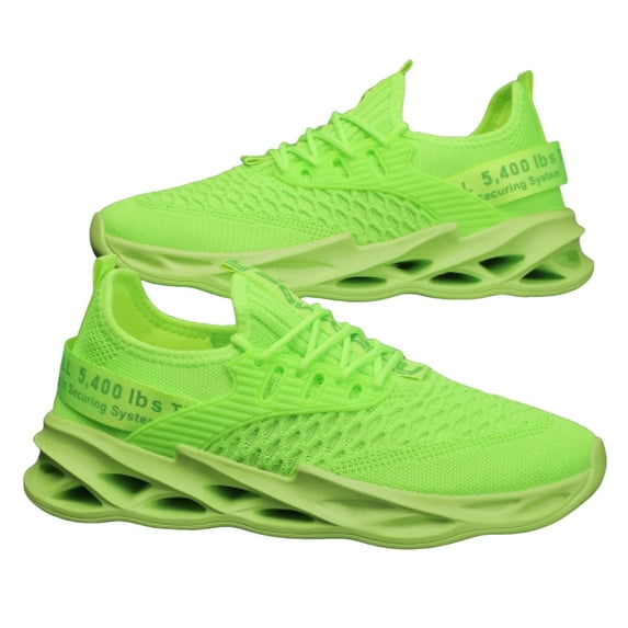 Chenyee Men's Lightweight Slip On Sneakers Breathable Knit Running Sport Shoes Casual Non Slip Athletic