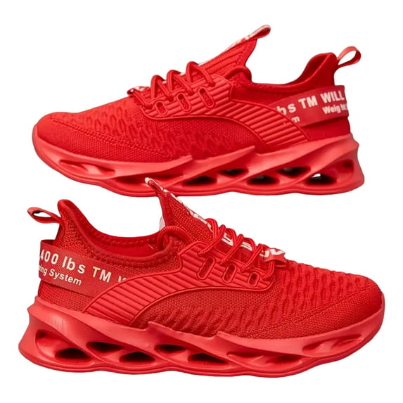 Chenyee Men's Lightweight Slip On Sneakers Breathable Knit Running Sport Shoes Casual Non Slip Athletic