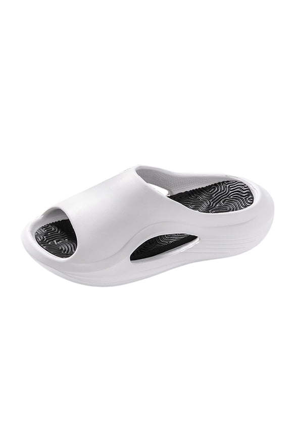 Orthopedic Slippers for Men Women Thick Cushion Sandals with Arch Support Lightweight Non Slip Slide