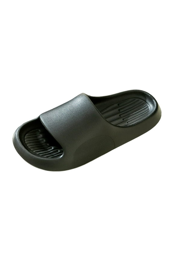 Pillow Slippers for Women Men Non Slip Shower Shoes Cushioned Thick Sole House Slides Sandals