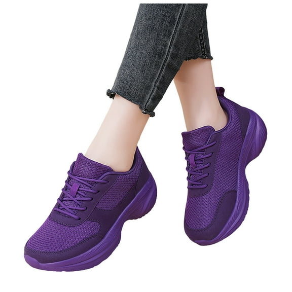 Chenyee Sneakers for Women Breathable Walking Running Shoes Slip On Lightweight Casual Sport Shoes